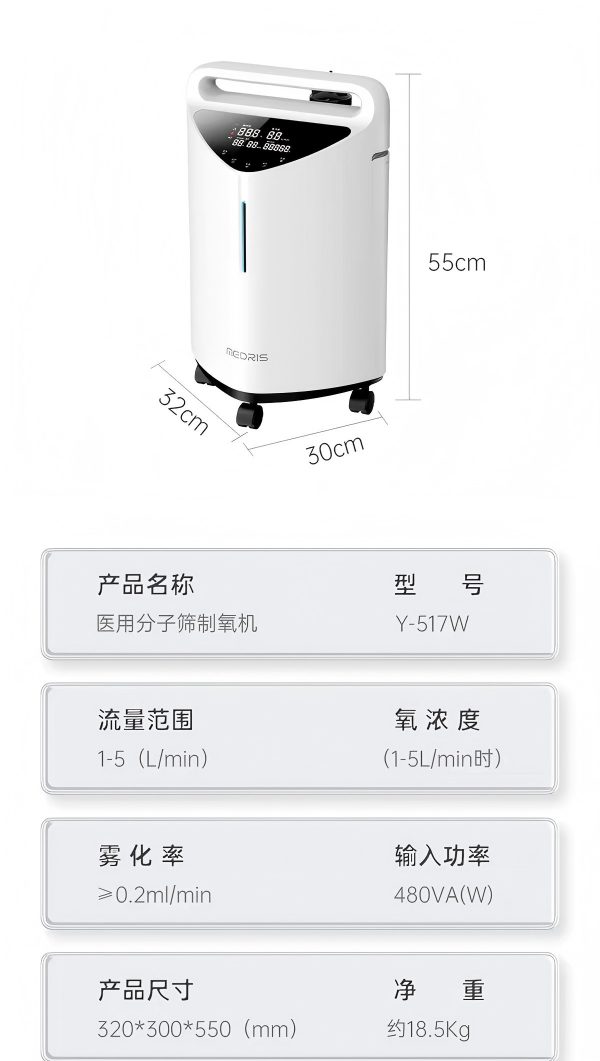 迈睿思 Y-517W医用级变频制氧机